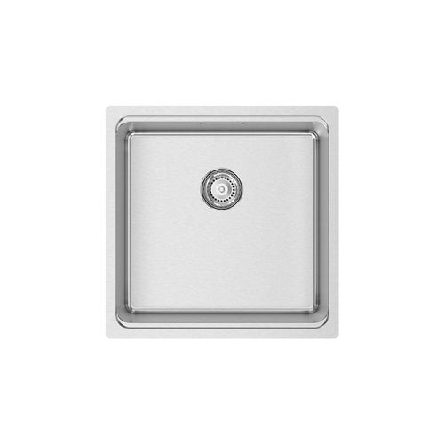 Кухонная раковина 1 чаша - UNA 40 - RODI HOME – kitchen sinks and accessories - с сушкой / из полированной нержавеющей стали / встраиваемая сверху
