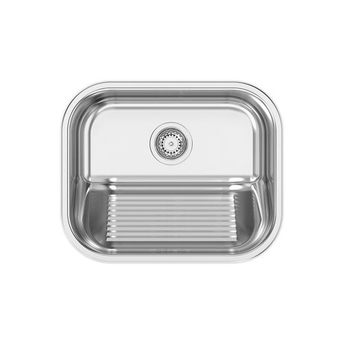 Кухонная раковина 1 чаша - ACQUAVIVA - RODI HOME – kitchen sinks and accessories - без сушки / из полированной нержавеющей стали / встраиваемая сверху