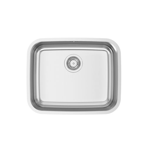 Кухонная раковина 1 чаша - INDUS 50 - RODI HOME – kitchen sinks and accessories - без сушки / из полированной нержавеющей стали / встраиваемая снизу