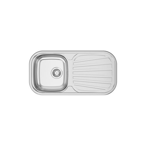 Кухонная раковина 1 чаша - SEVILLA - RODI HOME – kitchen sinks and accessories - с сушкой / из нержавеющей стали / из полированной нержавеющей стали