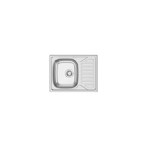 Кухонная раковина 1 чаша - OKIO LINE 65 - RODI HOME – kitchen sinks and accessories - с сушкой / из нержавеющей стали / из полированной нержавеющей стали