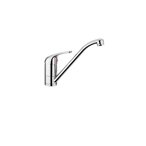 Настольный однорычажный смеситель - ECO 900 - RODI HOME – kitchen sinks and accessories - из хромированного металла / для кухни / 1 отверстие