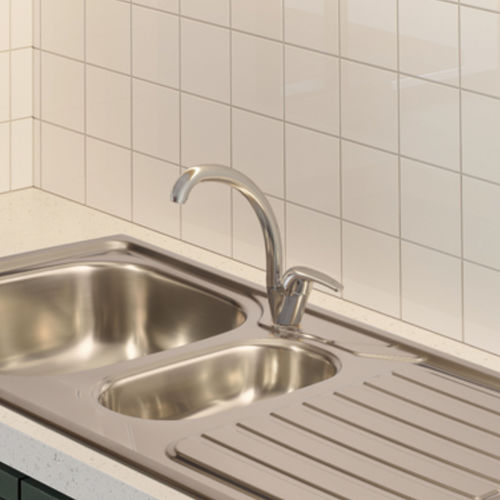 Настольный однорычажный смеситель - ECO 600 - RODI HOME – kitchen sinks and accessories - из хромированного металла / для кухни / 1 отверстие