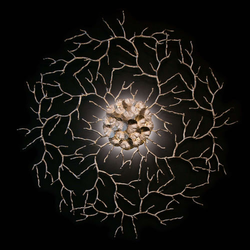 Классический настенный светильник - ZOA EYE L - Serip - для интерьера / из металла / из стекла