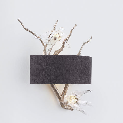 Современный настенный светильник - HEDERA SMALL - Serip - для интерьера / из бронзы / из стекла
