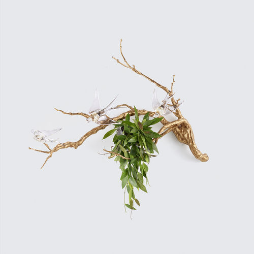 Современный настенный светильник - MAGICAL SPRIG & NEST SMALL - Serip - для интерьера / из бронзы / из стекла