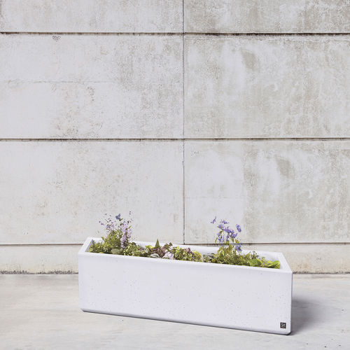 Кадка для садовых растений из бетона - BOX VL : 205.VL - SIT Urban Design - прямоугольная / современная / для профессионального использования