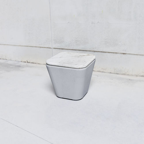 Табурет минималистский дизайн - SMOOTH: 593.S - SIT Urban Design - из бетона / с центральной опорой / для общественных мест