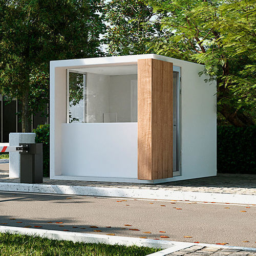 Сборное здание - GATE W 4.2 - SIT Urban Design - модульное / из бетона / из стали