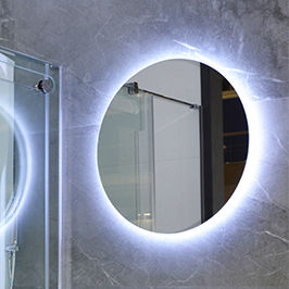 Настенное зеркало - CIRCLE LED 60 - RUBICER - современное / круглое / световое (светодиод)