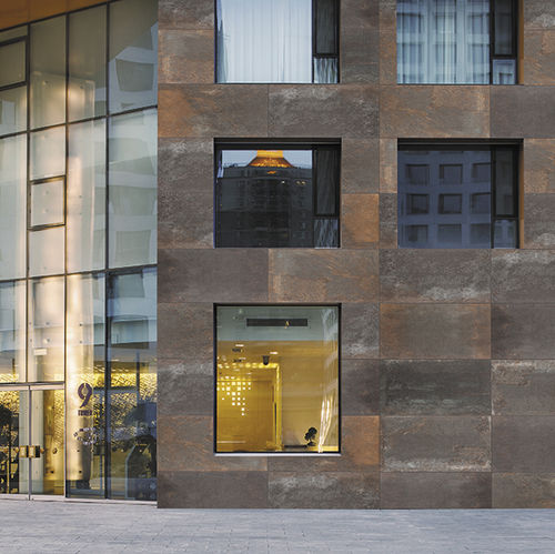 Плитка из керамогранита - STEEL CORTEN  - RUBICER - матовая / для интерьера / для наружного применения