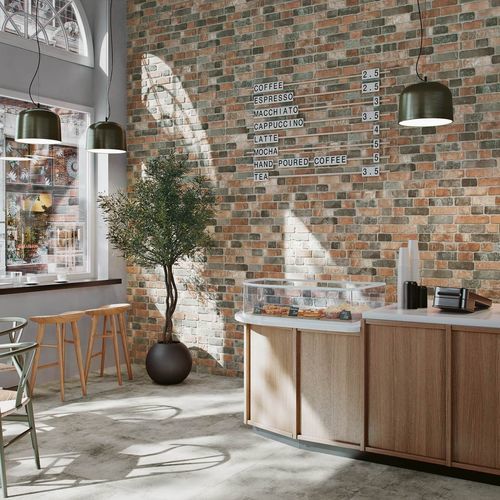 Плитка из керамогранита - BRICK - GRESART CERAMIC TILES - матовая / структурная / для интерьера