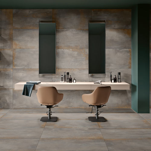 Плитка из керамогранита - METALLIC - GRESART CERAMIC TILES - матовая / для интерьера / для гостиной