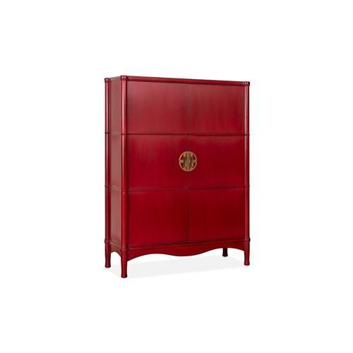 Стилизованная барная стойка - ORIENTAL - AM LIVING - из лакированной древесины / с распашной дверцей / с выдвижными ящиками