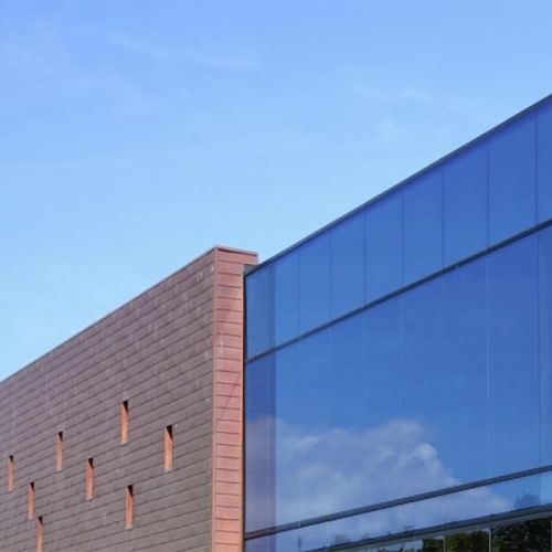 Защитная пленка для защиты от солнца - BLUE 80 C - SolarScreen International - жаропрочная / для остекления / для фасада