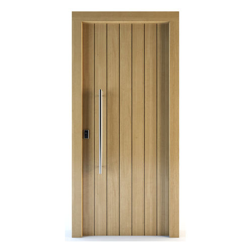Входная дверь - TYLISSOS - Block95 Wooden Doors And Windows - из цельной древесины / створчатая / заподлицо