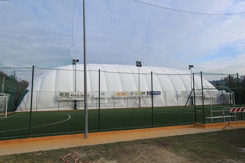 Надувная конструкция для покрытий - AIR DOME - Favaretti - с мембраной из ПВХ / для профессионального использования