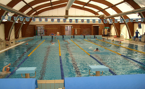 Натяжная конструкция на металлическом каркасе - COMMUNITY POOLS - Favaretti - на деревянном каркасе / куполообразная / для потолков