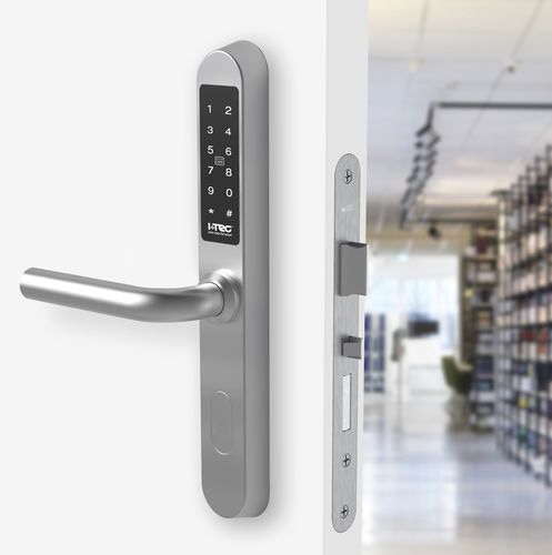 Врезной замок с кодом - iCode 03 - iTEC - Access Controls - электронный / с ручкой / для входной двери