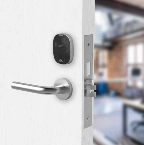Электронный врезной замок - iClassic SP - iTEC - Access Controls - с ручкой / RFID / с бесконтактной картой