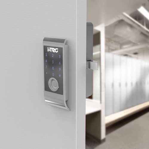 Электронный врезной замок - CB 04 - iTEC - Access Controls - с кодом / с магнитной картой / для шкафа раздевалки