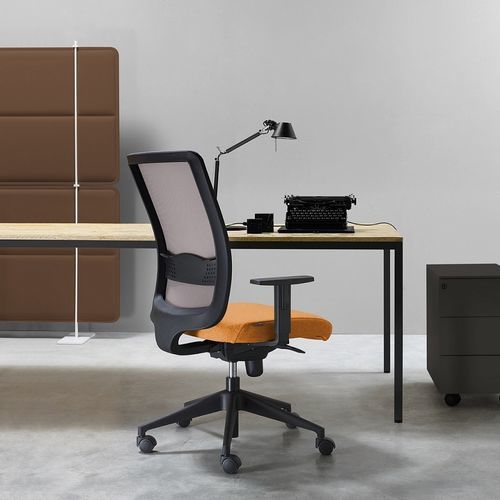 Современный стул для офиса - SKILL - UFFICIO DESIGN ITALIA - для интерьера / из ткани / обитый