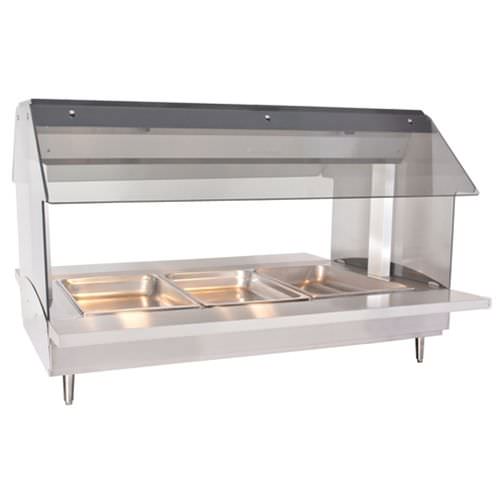 Выставочный стенд-витрина для продуктов питания - HFT2-300 - Alto-Shaam - на столешнице / из металла / на роликах