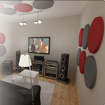 Акустическая панель для потолков - COOKIE® - Jocavi - Acoustic Panels, Lda - для стены / подвесная / из бархата