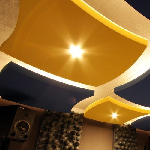 Акустическая панель для потолков - APL® - Jocavi - Acoustic Panels, Lda - из акустической ткани / прямоугольная / круглая