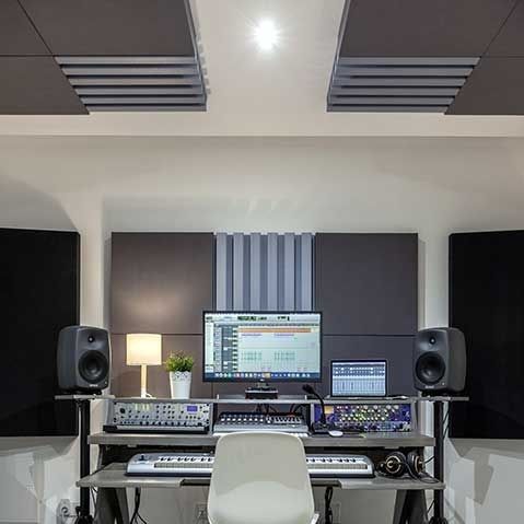 Акустическая панель для потолков - MELLOWALLTRAP® - Jocavi - Acoustic Panels, Lda - для стены / из ткани / прямоугольная