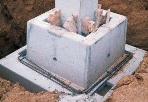 Изолированная опорная плита из бетона - Planas - с бочкой / сборная / из железобетона
