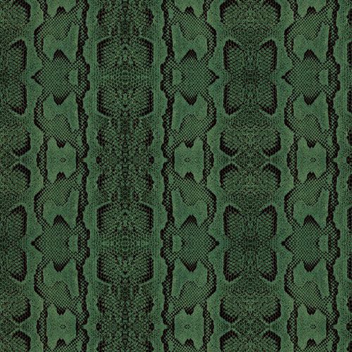 Обивочная ткань - PYTHON TECHNICAL EMERALD - SEDACOR - Soc. Exportadora de Artigos de Cortiça - с рисунком кожа животных / синтетическая / для улицы