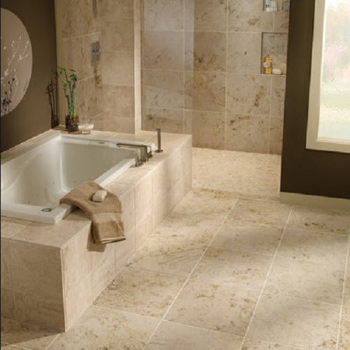 Плитка из натурального камня - LIMESTONE COLLECTION - Daltile - полированная / для интерьера / напольная