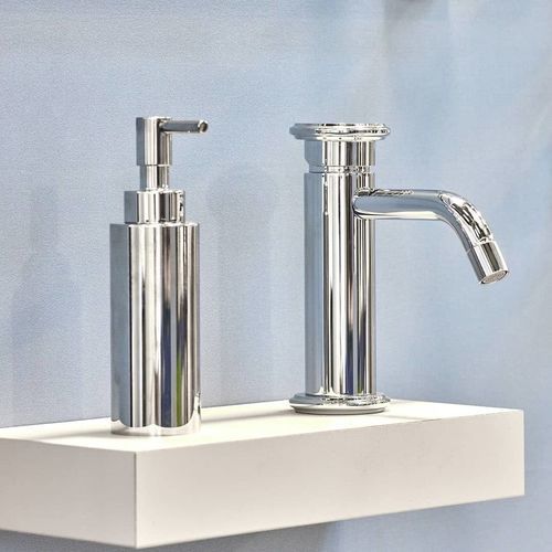 Дозатор мыла для профессионального использования - AB002 A - AQUAelite® - настольный / из латуни / ручной