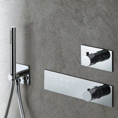 Настенный комплект для душа - SD017 A - AQUAELITE - современный / для спа-центра / с ручным душем