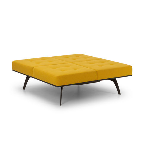 Современная банкетка - MILLEPIEDI - True Design srl - из ткани / из стали / для профессионального использования