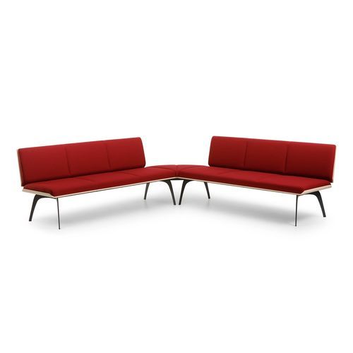 Современная банкетка - MILLEPIEDI - True Design srl - из ткани / из кожи / из пенополиуретана