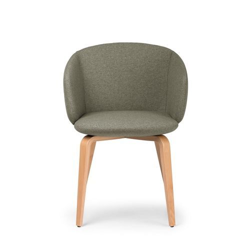 Современный стул для посетителей - NOT - True Design srl - для интерьера / из ткани / из пенополиуретана