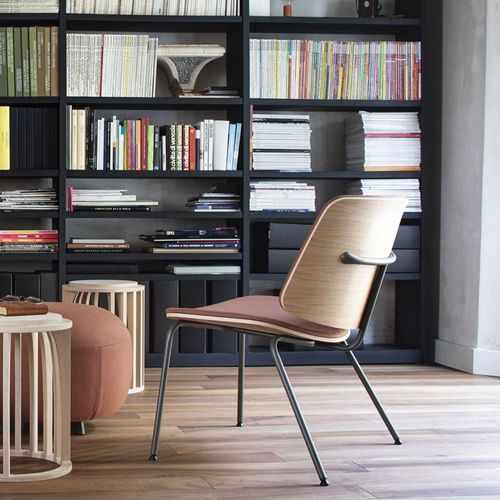 Современный стул для посетителей - TAO - True Design srl - для интерьера / из металла / из дерева