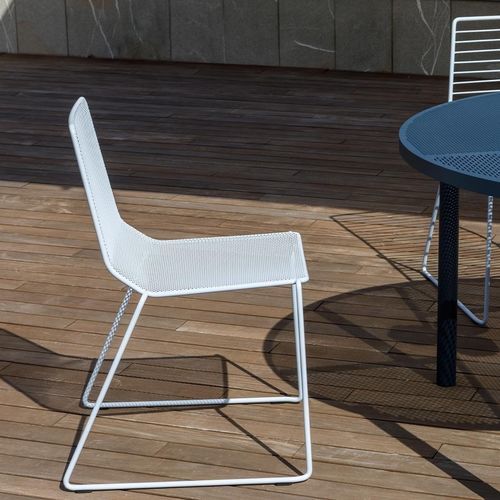 Современный cтул - MARINA OUT - True Design srl - для наружного применения / из стали / из металлической сетки