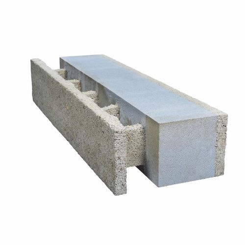 Блок для обшивки из деревобетона - EXPERT - DER XL HOLZBETONSTEIN - isospan Baustoffwerk GmbH - для пассивного дома / для внешней несущей стены / для зданий