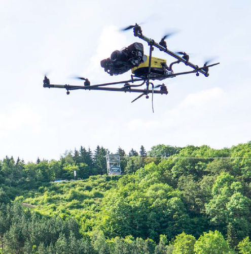 Беспилотник с электрическим мотором - FALCON 8 - Topcon Positioning Systems Inc - для картографии