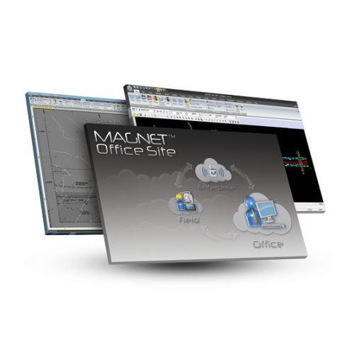 Программное обеспечение CAO - MAGNET OFFICE SITE - Topcon Positioning Systems Inc - DAO / для управления строительной площадкой / 3D