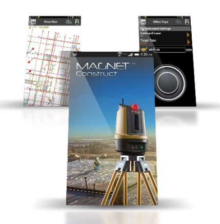 Программное обеспечение для картографии - MAGNET CONSTRUCT - Topcon Positioning Systems Inc - 3D / для смартфона