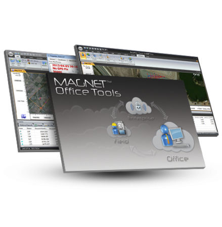 Программное обеспечение для управления данными - MAGNET OFFICE TOOLS - Topcon Positioning Systems Inc - для управления строительной площадкой / для преобразования данных CAO / 3D