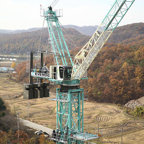 Подъемный кран с подъемной стрелой - ED580L-24 - Everdigm Corp - фиксированный / для подъема