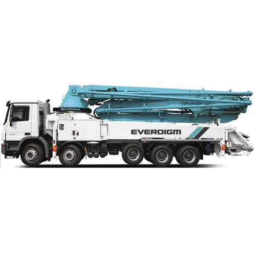 Мобильный бетононасос - ECP48CX-5 - Everdigm Corp - на грузовике