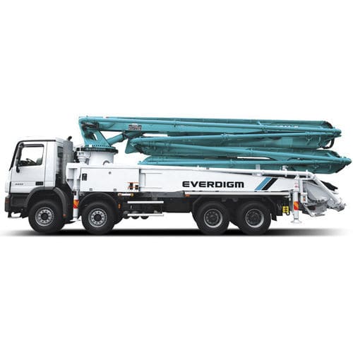 Мобильный бетононасос - ECP43CX-5 - Everdigm Corp - на грузовике