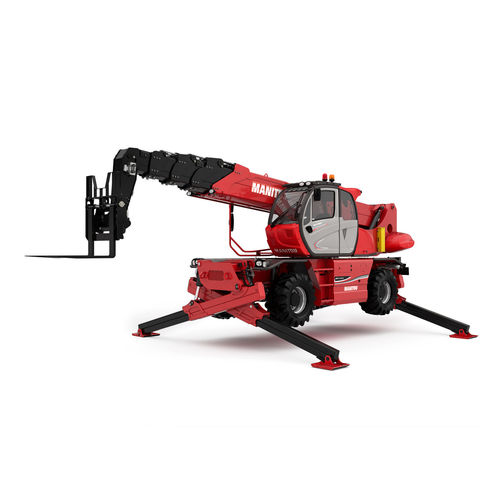 Телескопическая подъемная тележка для подъема - MRT 2470 PRIVILEGE PLUS - Manitou America's, Inc. - Tier 4 / для строительства / для разгрузочно-погрузочных работ