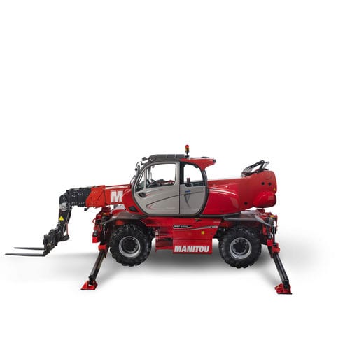 Телескопическая подъемная тележка для подъема - MRT 2550 PRIVILEGE PLUS - Manitou America's, Inc. - Tier 4 / для строительства / для разгрузочно-погрузочных работ